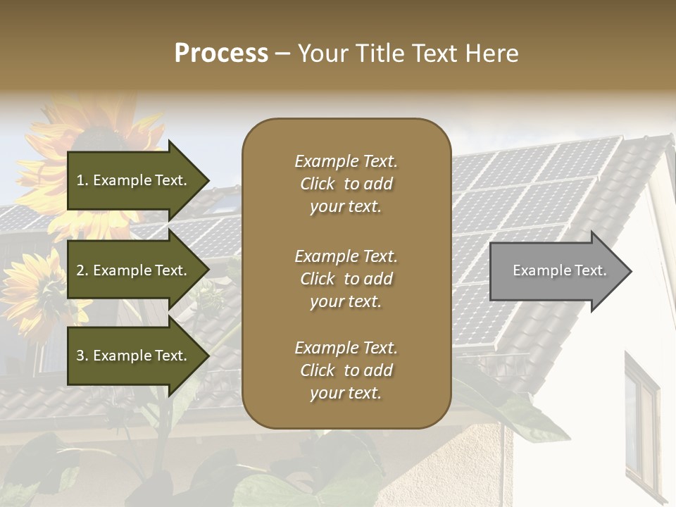 Nonpolluting Electricity Regenerative PowerPoint Template