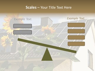 Nonpolluting Electricity Regenerative PowerPoint Template