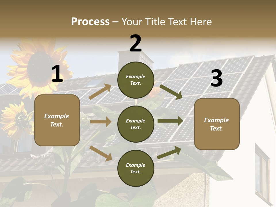 Nonpolluting Electricity Regenerative PowerPoint Template