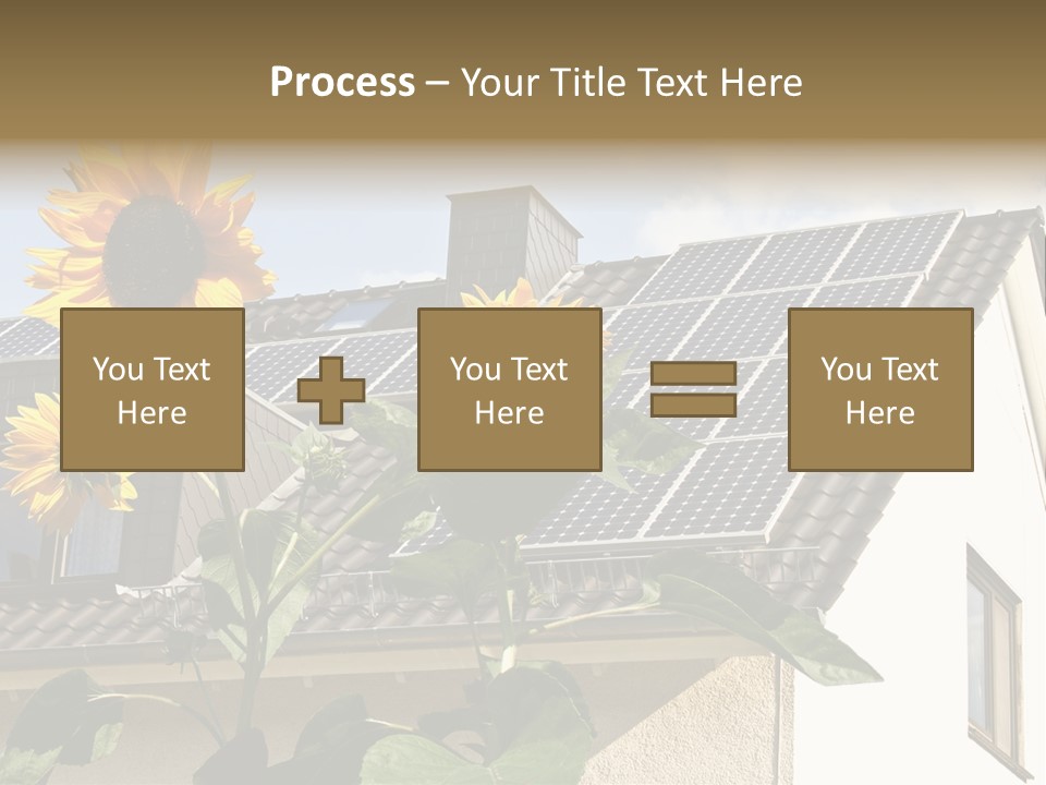 Nonpolluting Electricity Regenerative PowerPoint Template