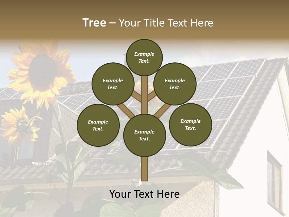 Nonpolluting Electricity Regenerative PowerPoint Template