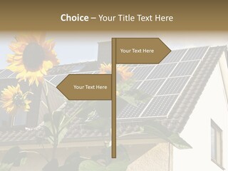 Nonpolluting Electricity Regenerative PowerPoint Template