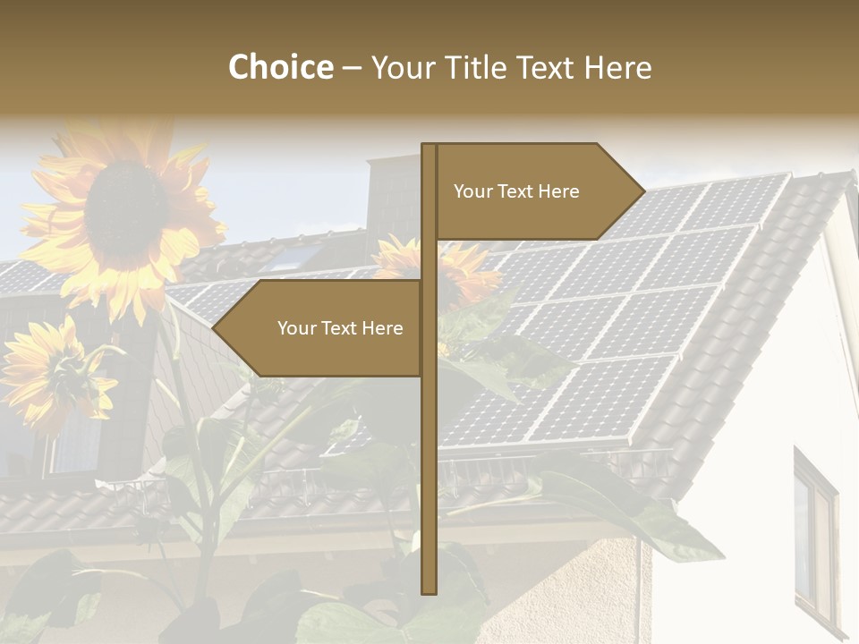 Nonpolluting Electricity Regenerative PowerPoint Template
