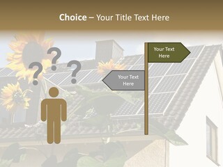 Nonpolluting Electricity Regenerative PowerPoint Template