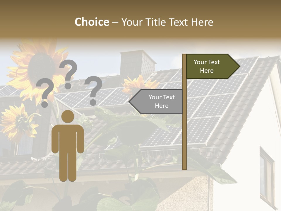Nonpolluting Electricity Regenerative PowerPoint Template