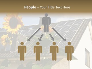 Nonpolluting Electricity Regenerative PowerPoint Template