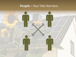 Nonpolluting Electricity Regenerative PowerPoint Template