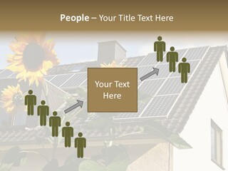 Nonpolluting Electricity Regenerative PowerPoint Template