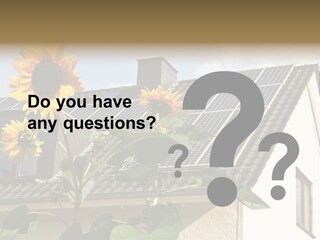 Nonpolluting Electricity Regenerative PowerPoint Template