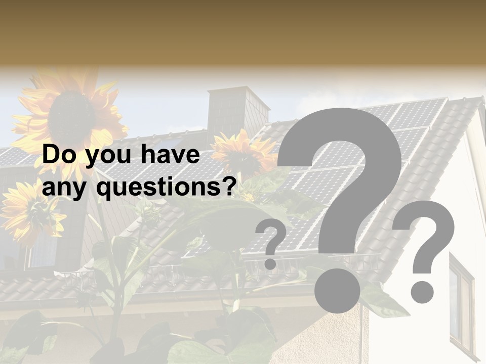 Nonpolluting Electricity Regenerative PowerPoint Template