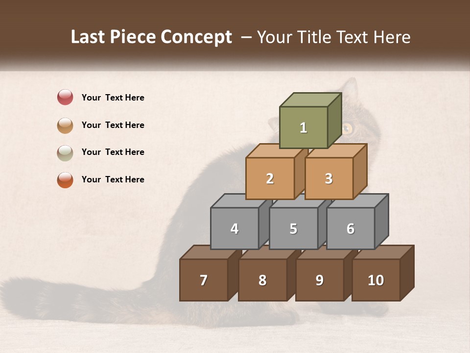 Puss Feline Furry PowerPoint Template