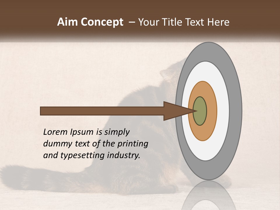 Puss Feline Furry PowerPoint Template