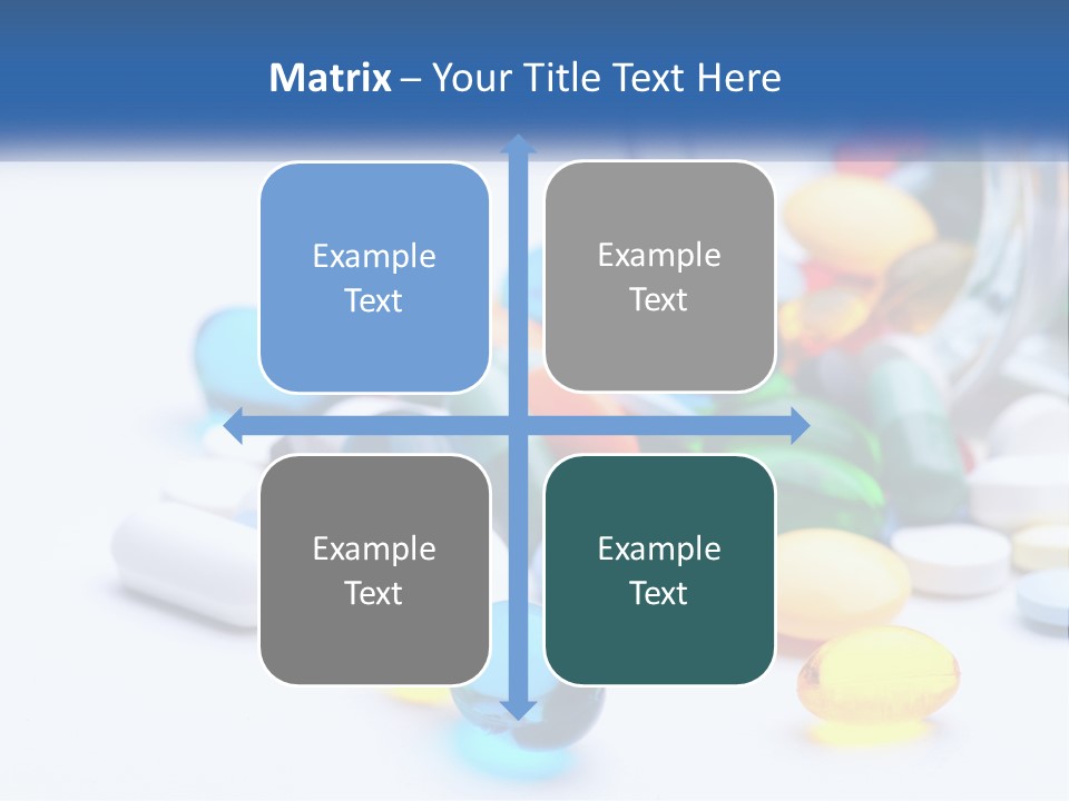 Closeup Drug Treatment PowerPoint Template