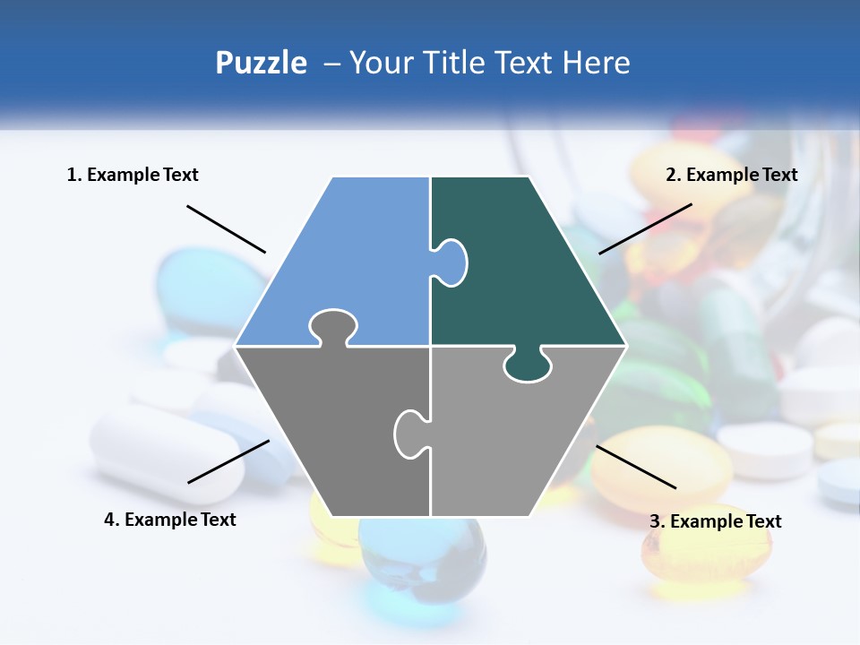 Closeup Drug Treatment PowerPoint Template