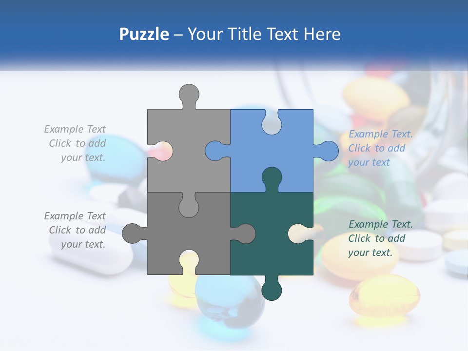 Closeup Drug Treatment PowerPoint Template