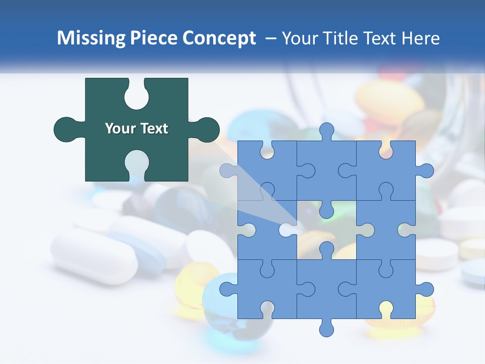 Closeup Drug Treatment PowerPoint Template