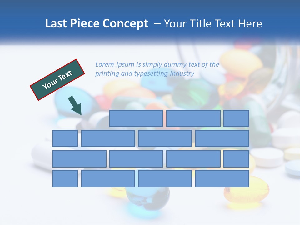 Closeup Drug Treatment PowerPoint Template