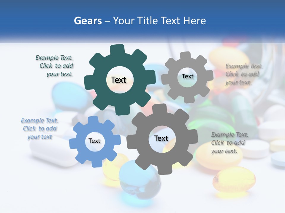 Closeup Drug Treatment PowerPoint Template