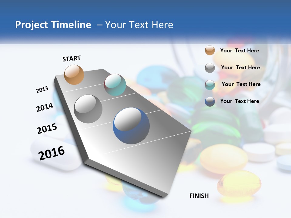 Closeup Drug Treatment PowerPoint Template