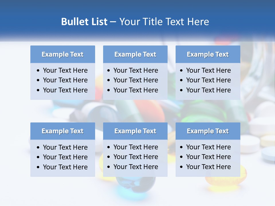 Closeup Drug Treatment PowerPoint Template