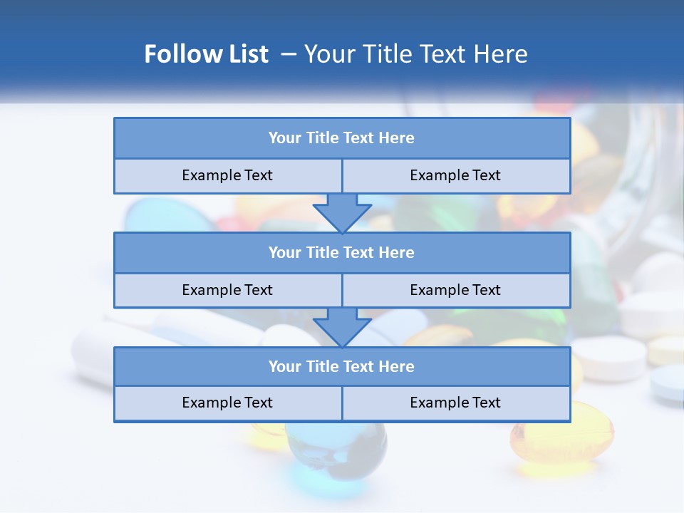 Closeup Drug Treatment PowerPoint Template