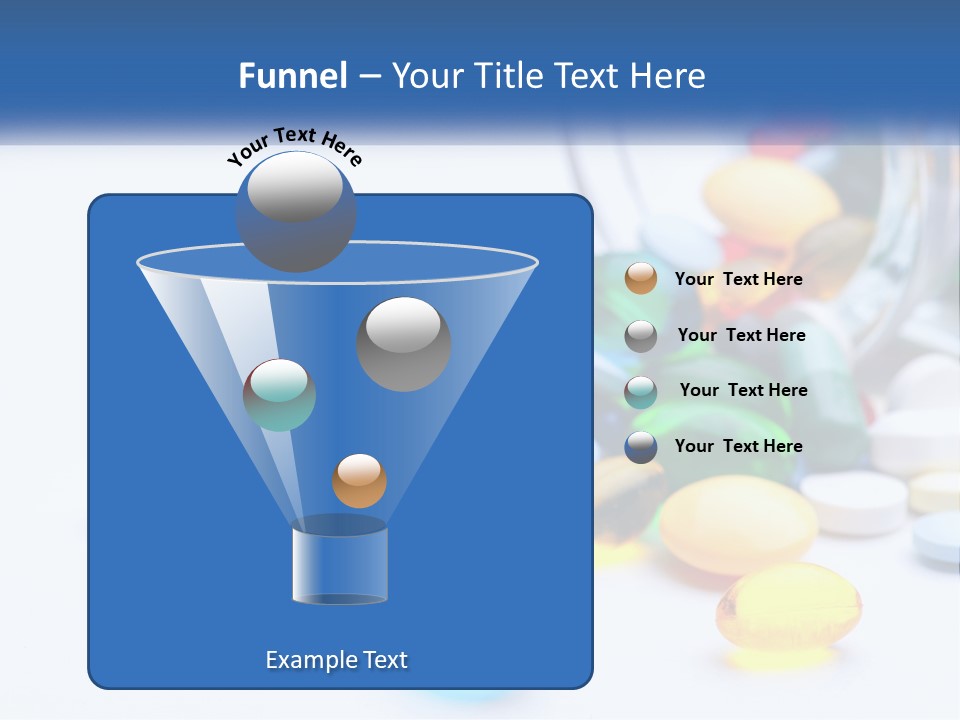 Closeup Drug Treatment PowerPoint Template