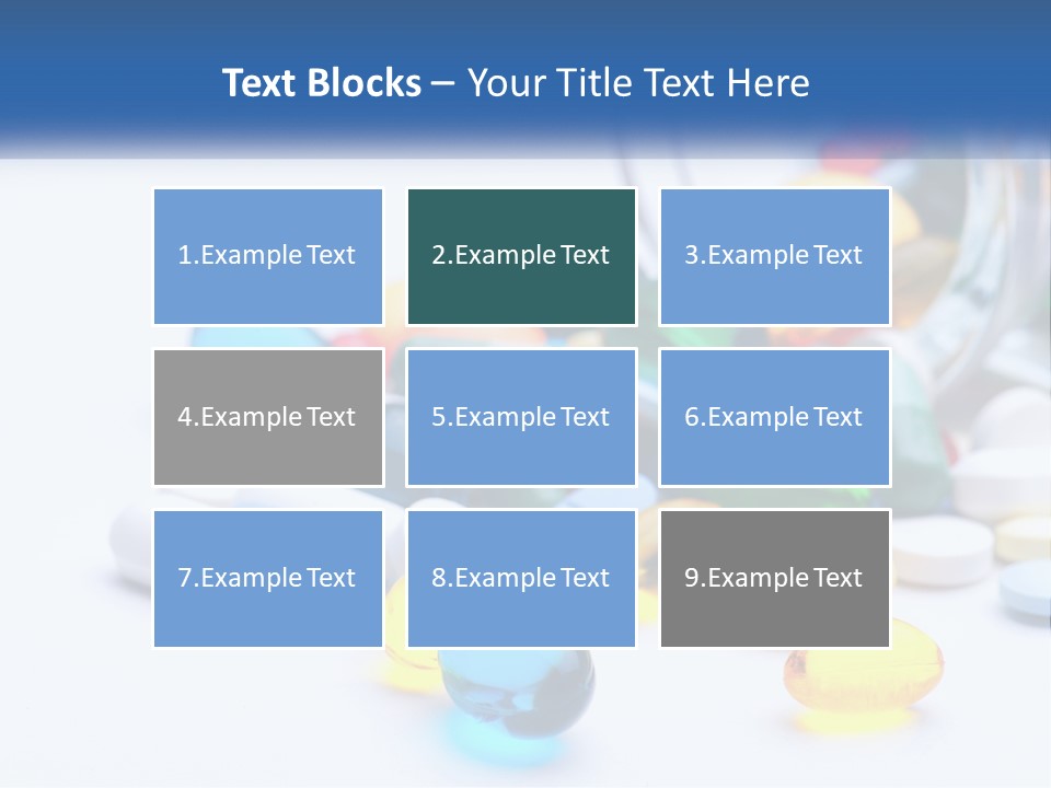 Closeup Drug Treatment PowerPoint Template