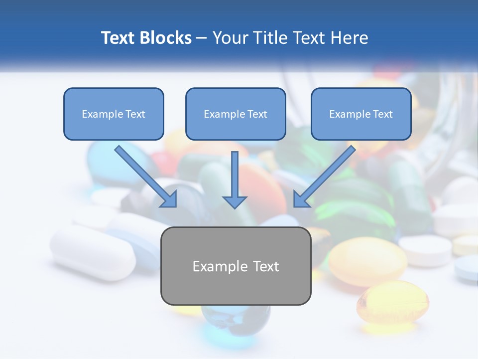 Closeup Drug Treatment PowerPoint Template