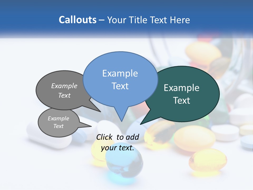 Closeup Drug Treatment PowerPoint Template