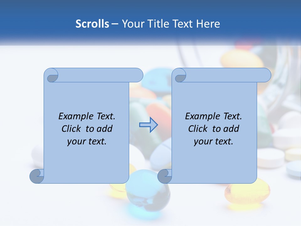 Closeup Drug Treatment PowerPoint Template