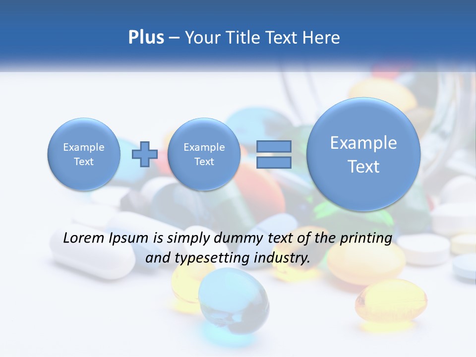 Closeup Drug Treatment PowerPoint Template
