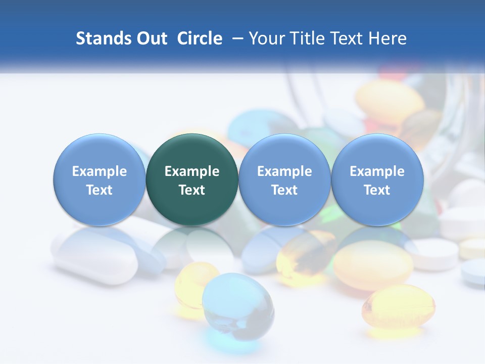 Closeup Drug Treatment PowerPoint Template