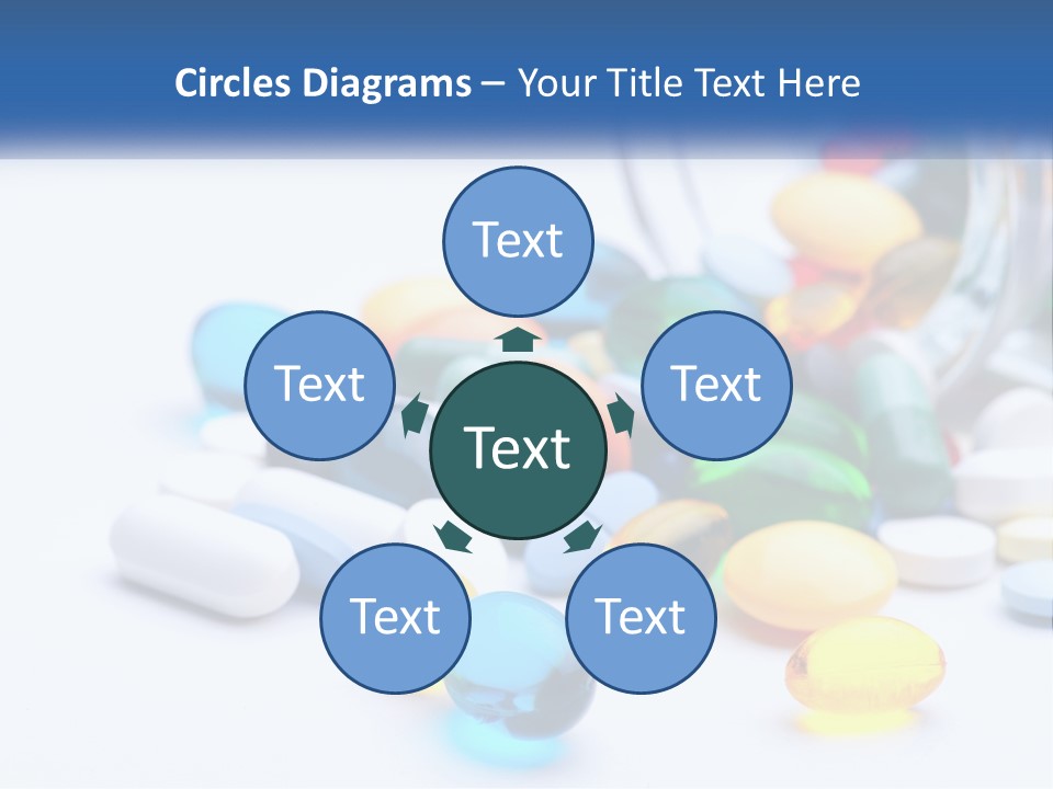 Closeup Drug Treatment PowerPoint Template