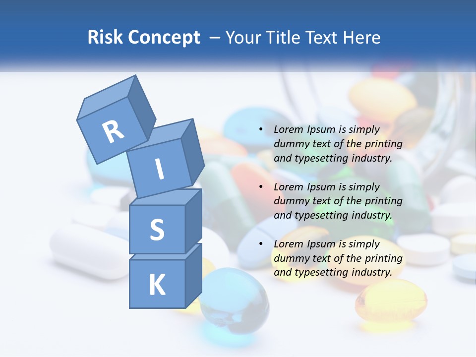 Closeup Drug Treatment PowerPoint Template