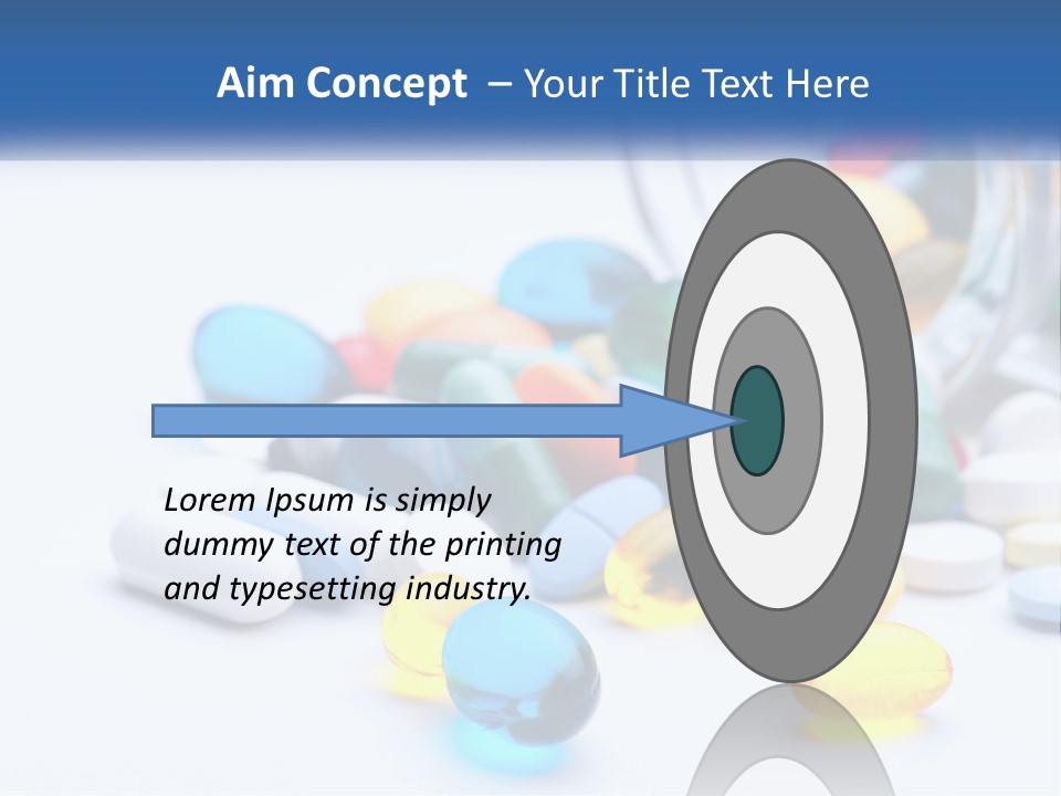 Closeup Drug Treatment PowerPoint Template