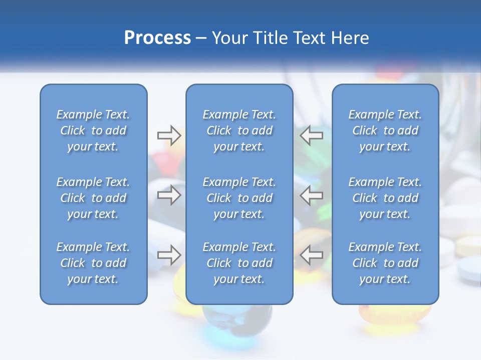 Closeup Drug Treatment PowerPoint Template