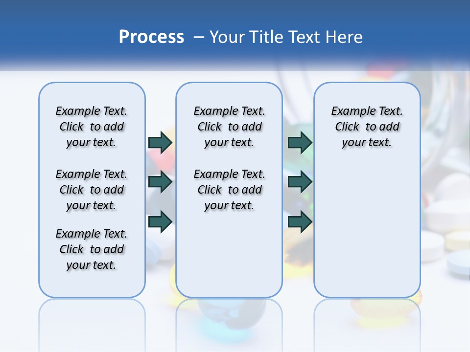 Closeup Drug Treatment PowerPoint Template