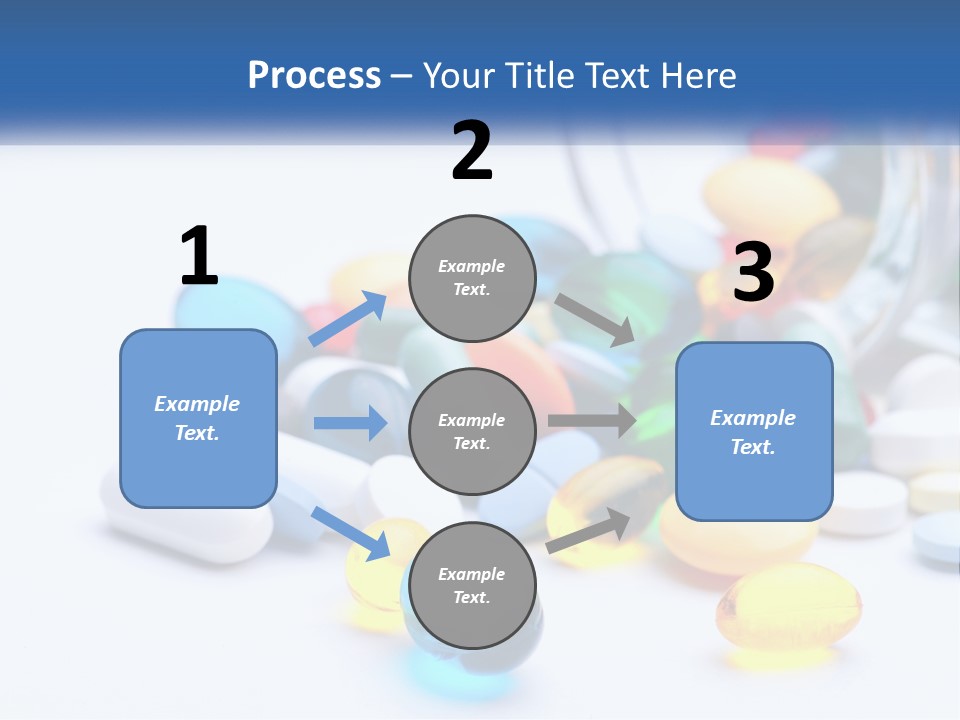 Closeup Drug Treatment PowerPoint Template