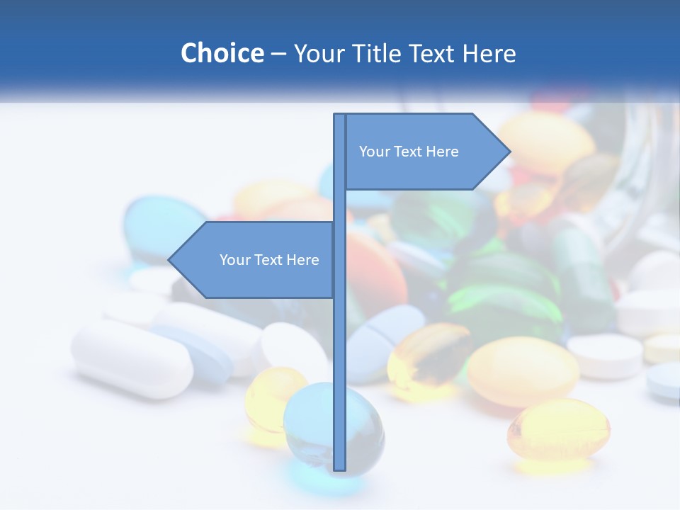 Closeup Drug Treatment PowerPoint Template
