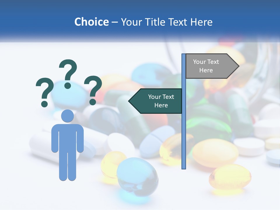 Closeup Drug Treatment PowerPoint Template