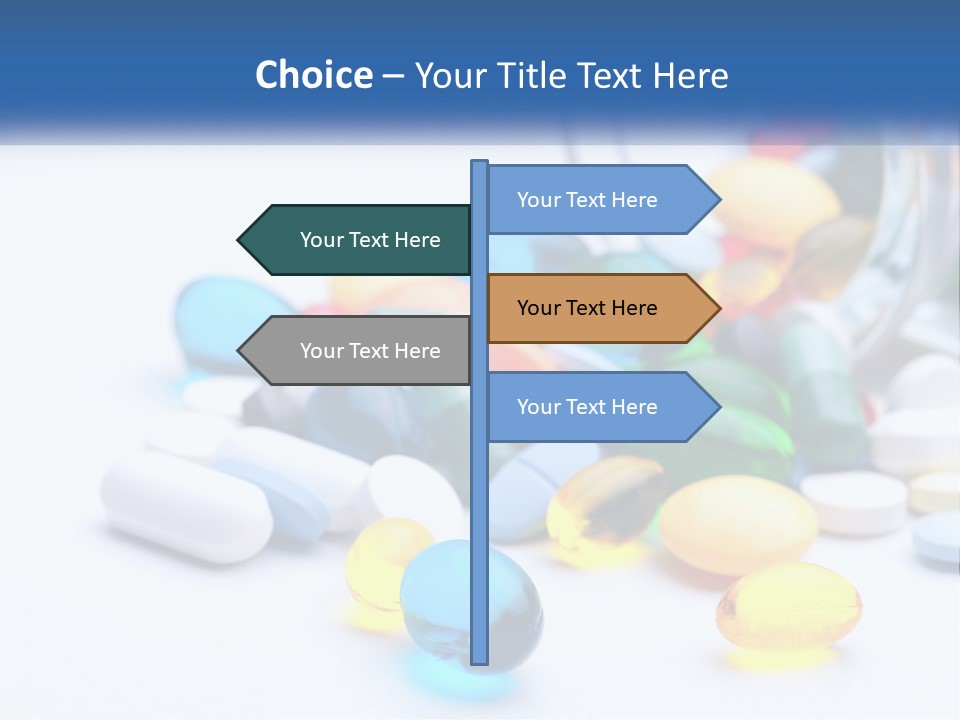 Closeup Drug Treatment PowerPoint Template