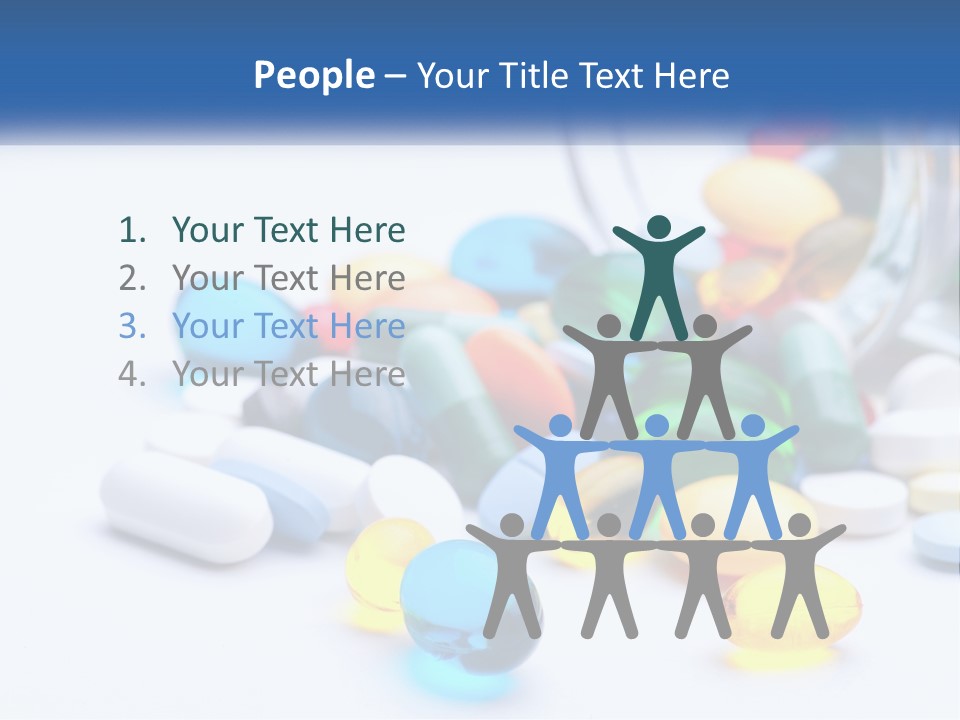 Closeup Drug Treatment PowerPoint Template