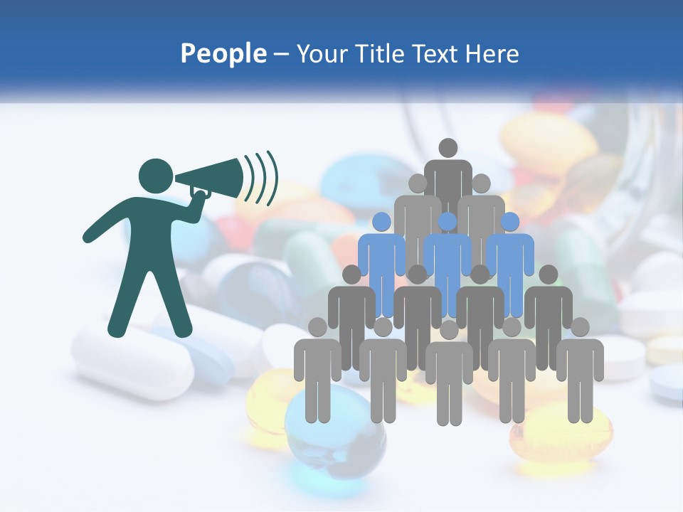Closeup Drug Treatment PowerPoint Template