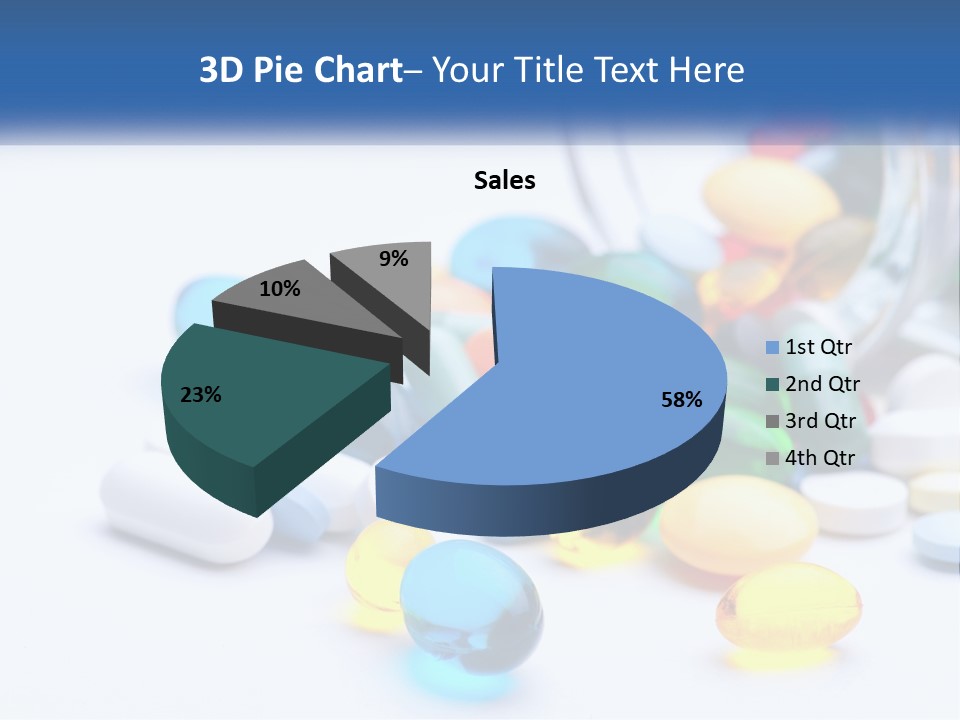 Closeup Drug Treatment PowerPoint Template