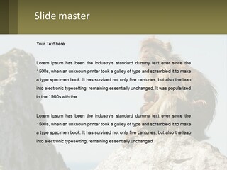 Macaca Sylvana Family Tree Evolution PowerPoint Template