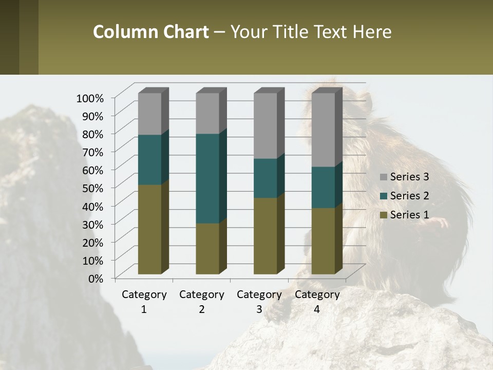 Macaca Sylvana Family Tree Evolution PowerPoint Template
