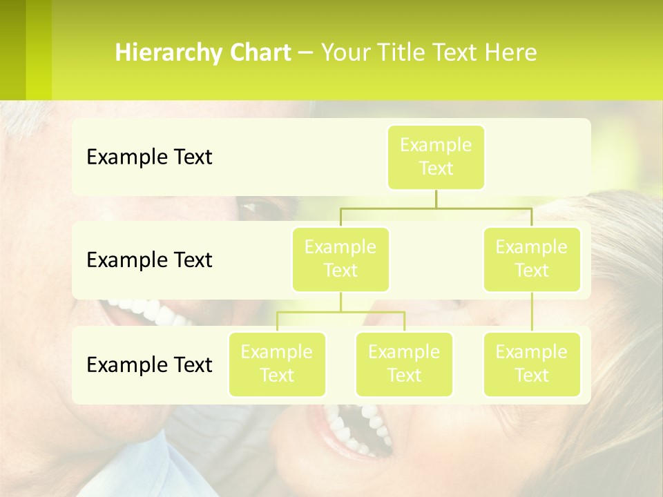 Closeup Senior Male PowerPoint Template