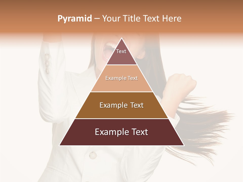 Face Happy Multiracial PowerPoint Template