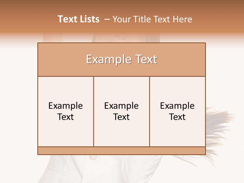 Face Happy Multiracial PowerPoint Template