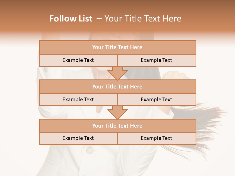 Face Happy Multiracial PowerPoint Template